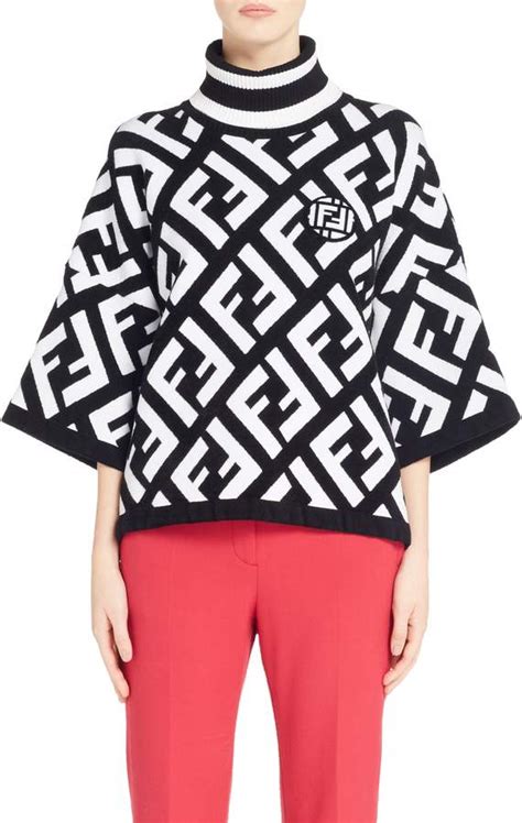 fendi poncho nordstrom